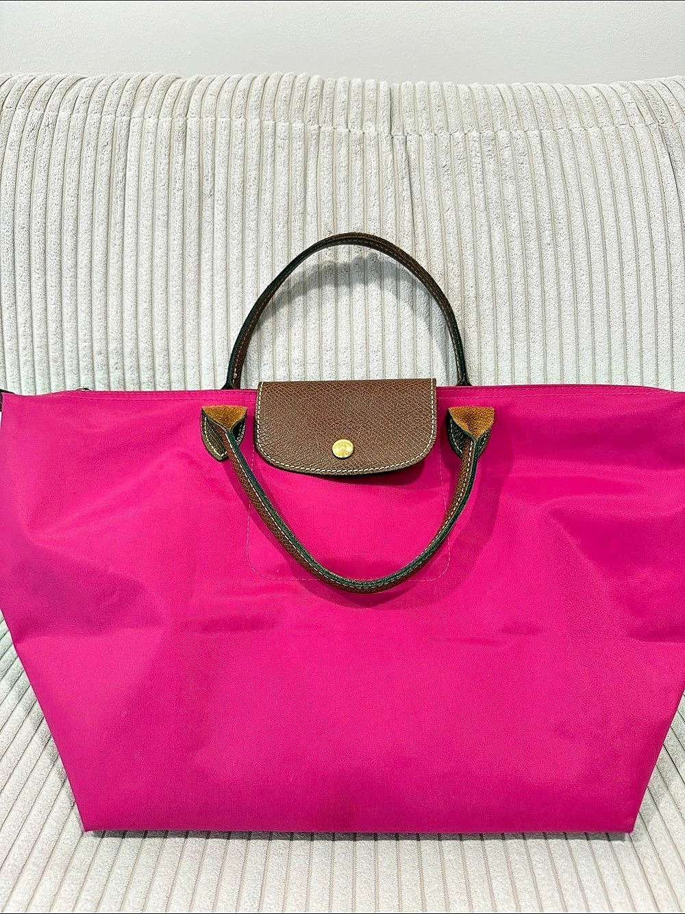 Longchamp Le Pliage Original middle handbag Pink